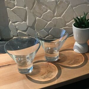 AMARULA CREAM | Set of 2 | Branded Cocktail Glasses